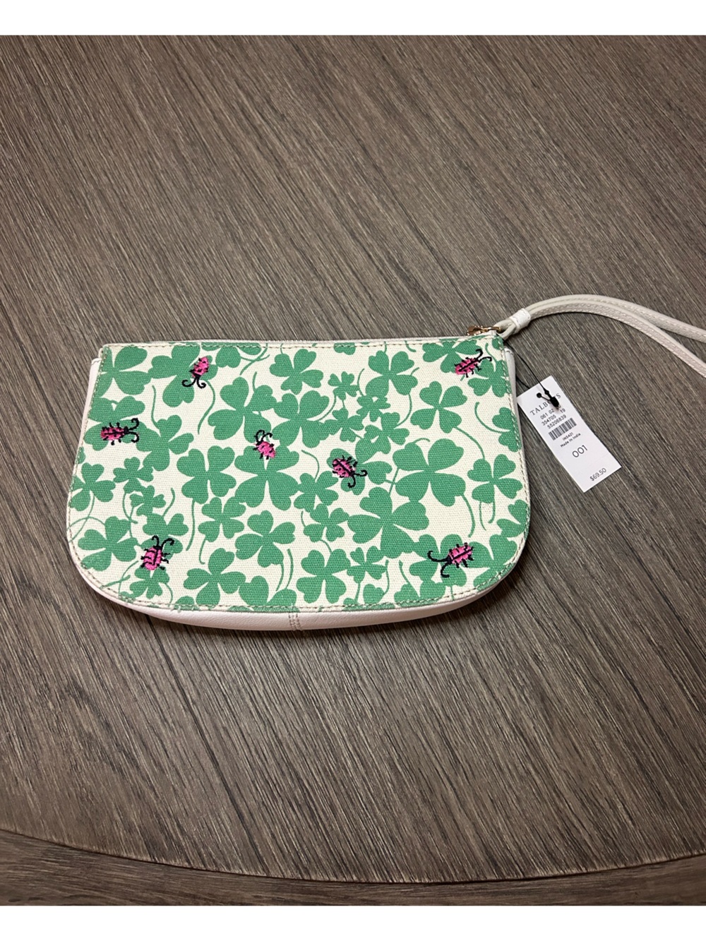 NEW WITH TAGS TALBOTS LUCKY CLOVER WRISTLET - Picture 3 of 4
